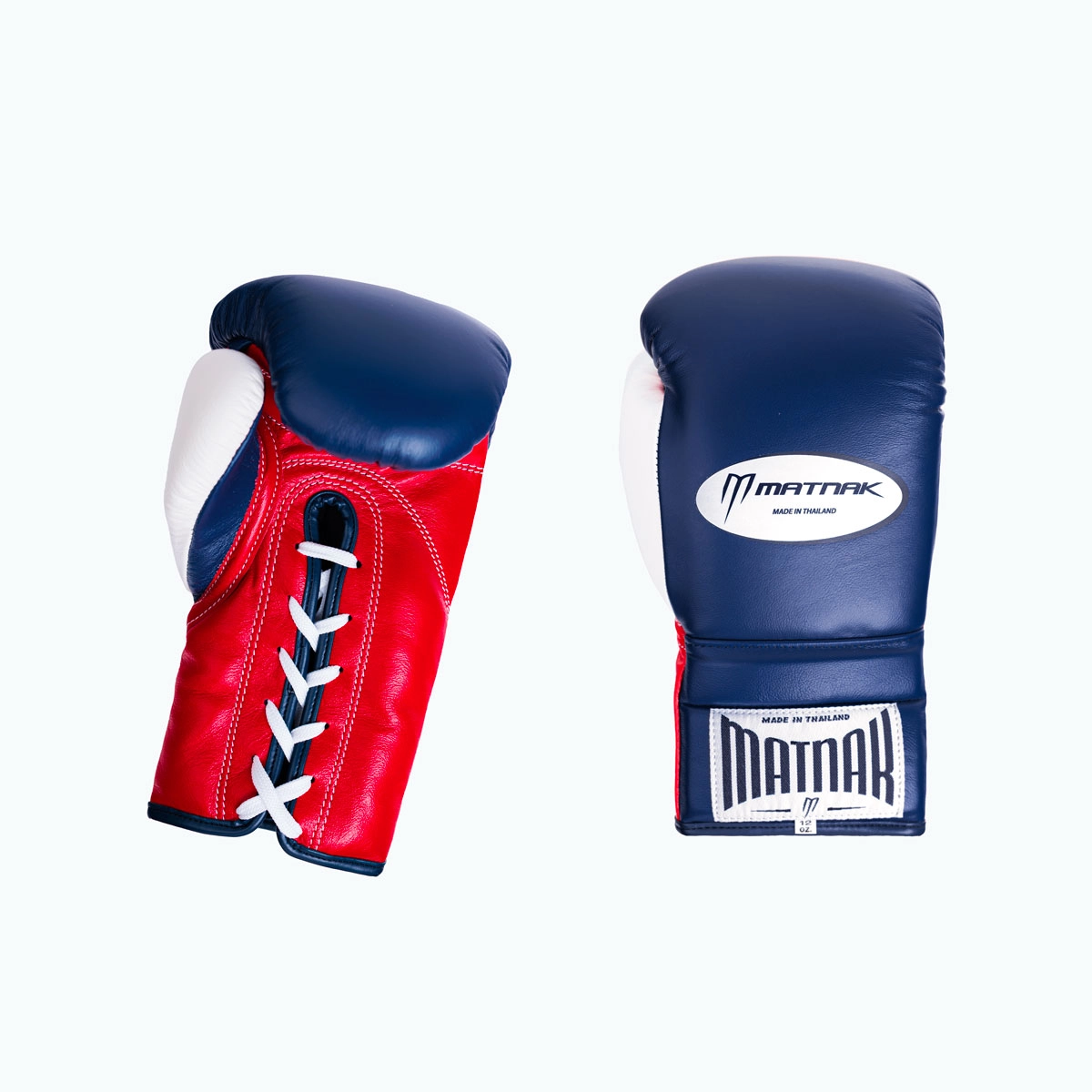 matnak-gants-muay-thai-lacets-pro-strike-heritage Gants de Muay Thai à lacets MATNAK Pro Strike Heritage en cuir véritable fabriqués en Thaïlande